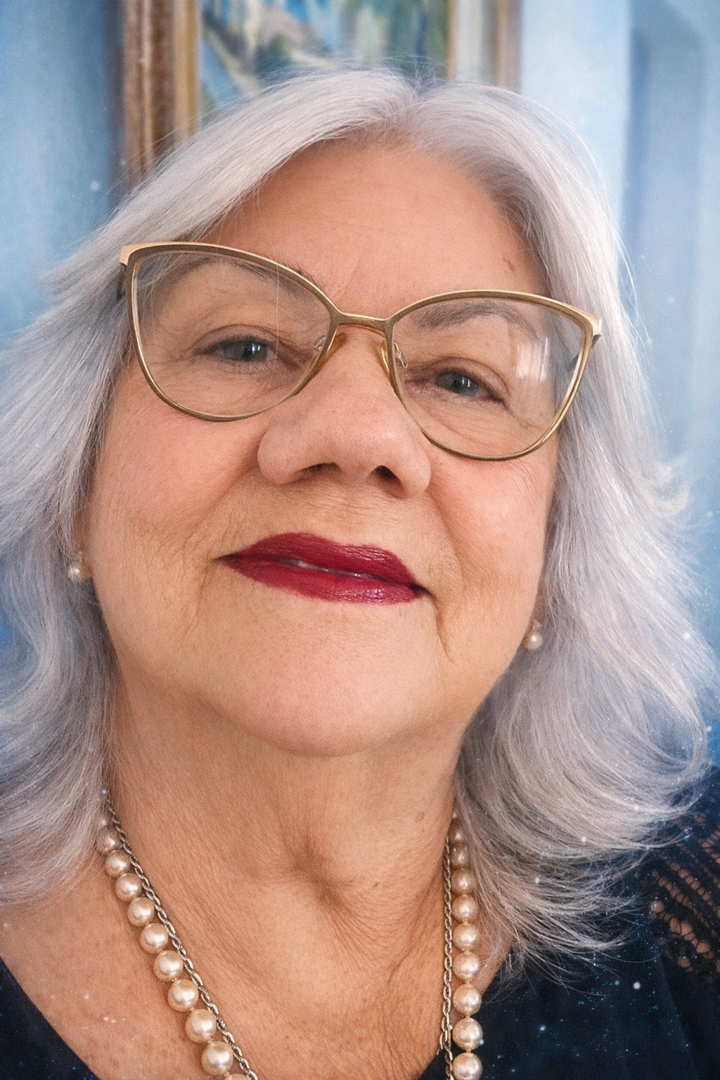 Nancilia escrevendo